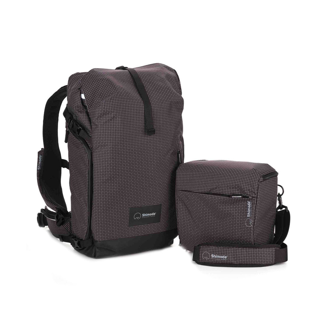 Shimoda Sidecountry 28 Starter Kit (w/ Medium Top Loader) - Black/White