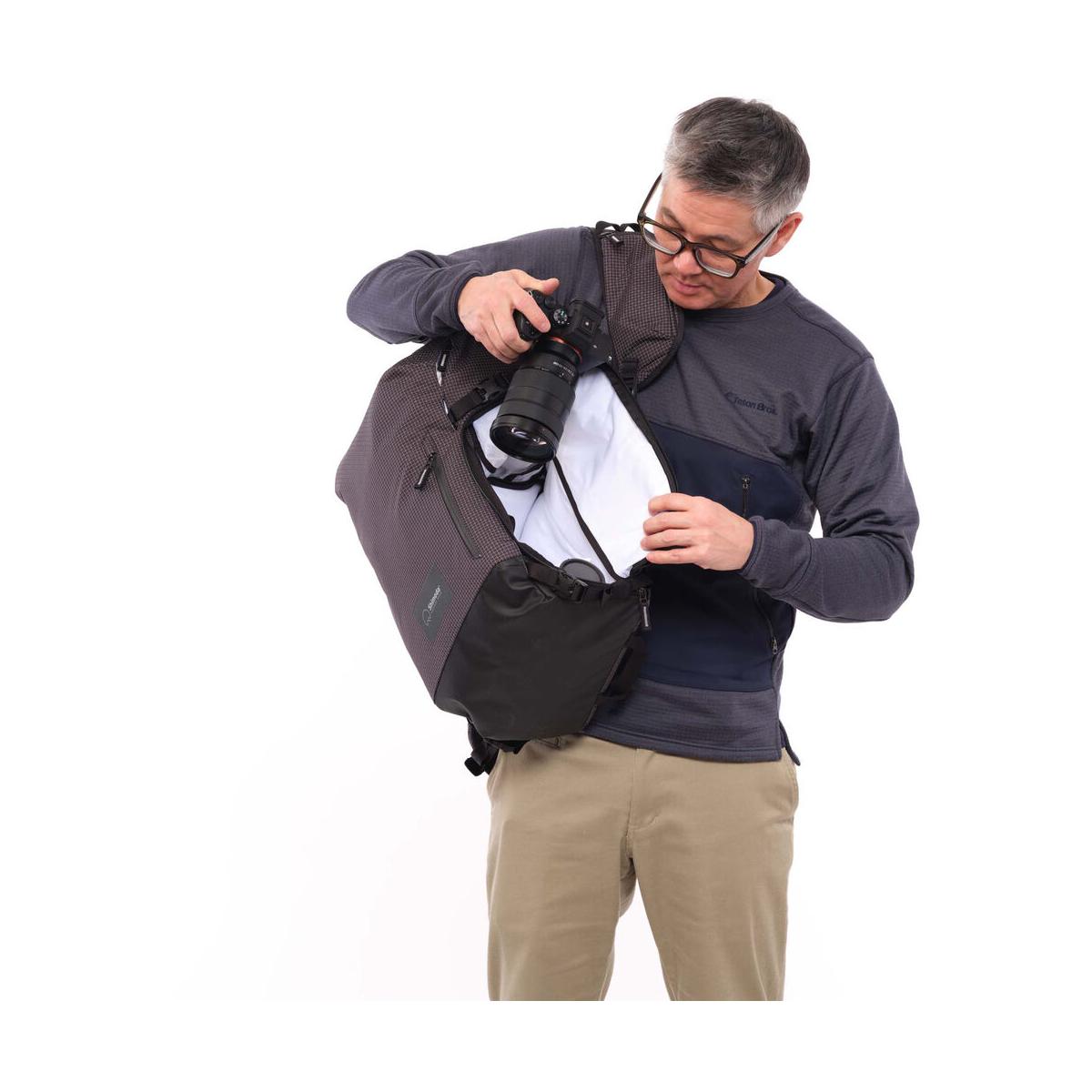 Shimoda Sidecountry 32 Starter Kit (w/ Medium Top Loader) - Black/White