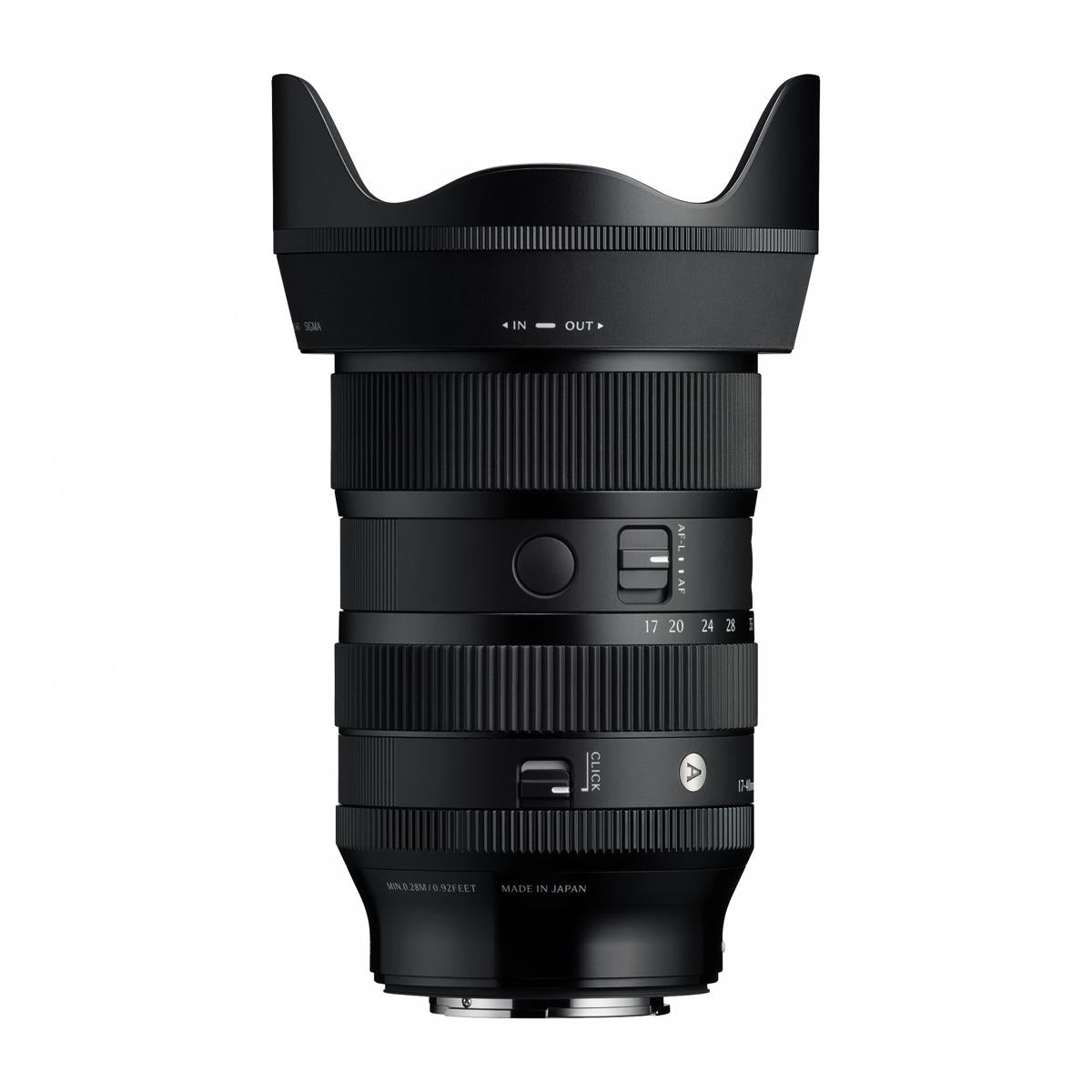 Sigma 17-40mm f/1.8 DC ART Lens for Sony E (APS-C)