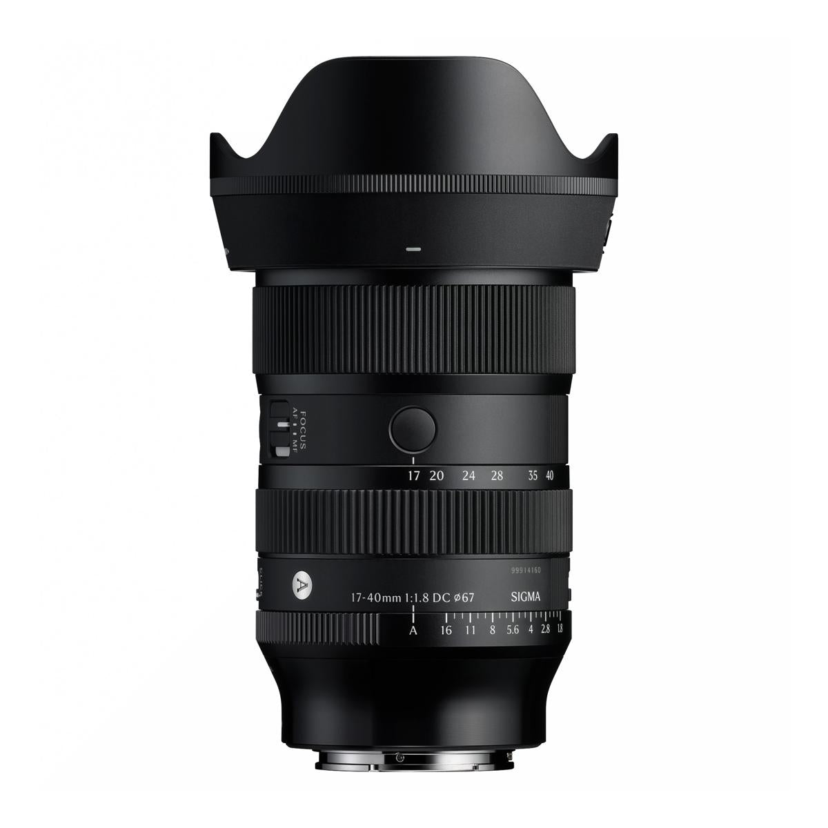 Sigma 17-40mm f/1.8 DC ART Lens for Sony E (APS-C)