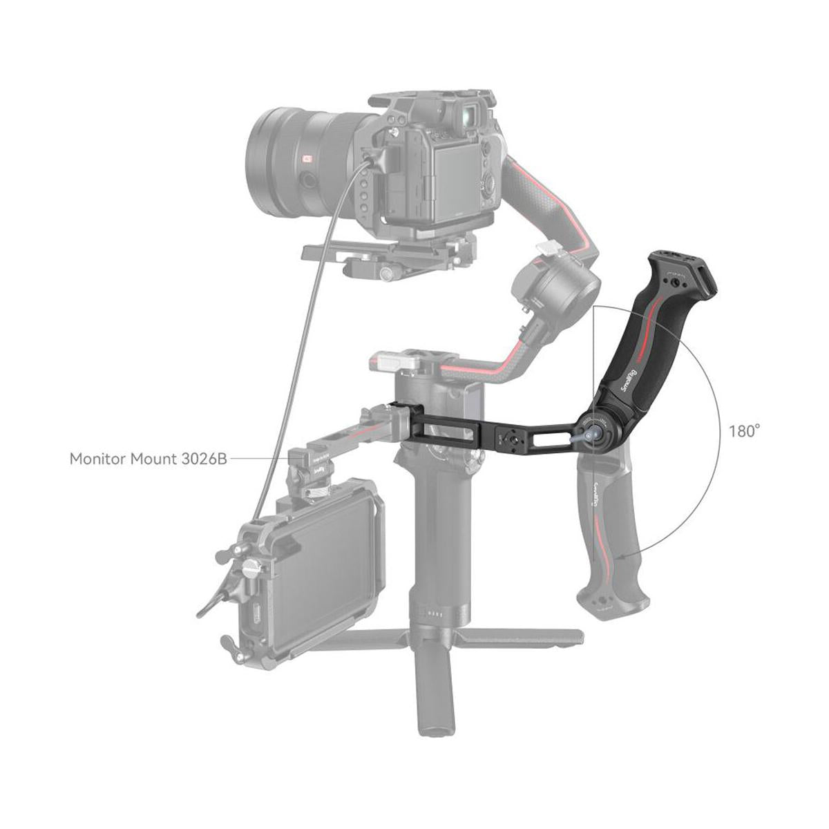 SmallRig Sling Handle for DJI RS 2 / RSC 2 / RS 3 / RS 3 Pro / RS 3 Mini / RS 4 / RS 4 Pro / RS 4 Mini