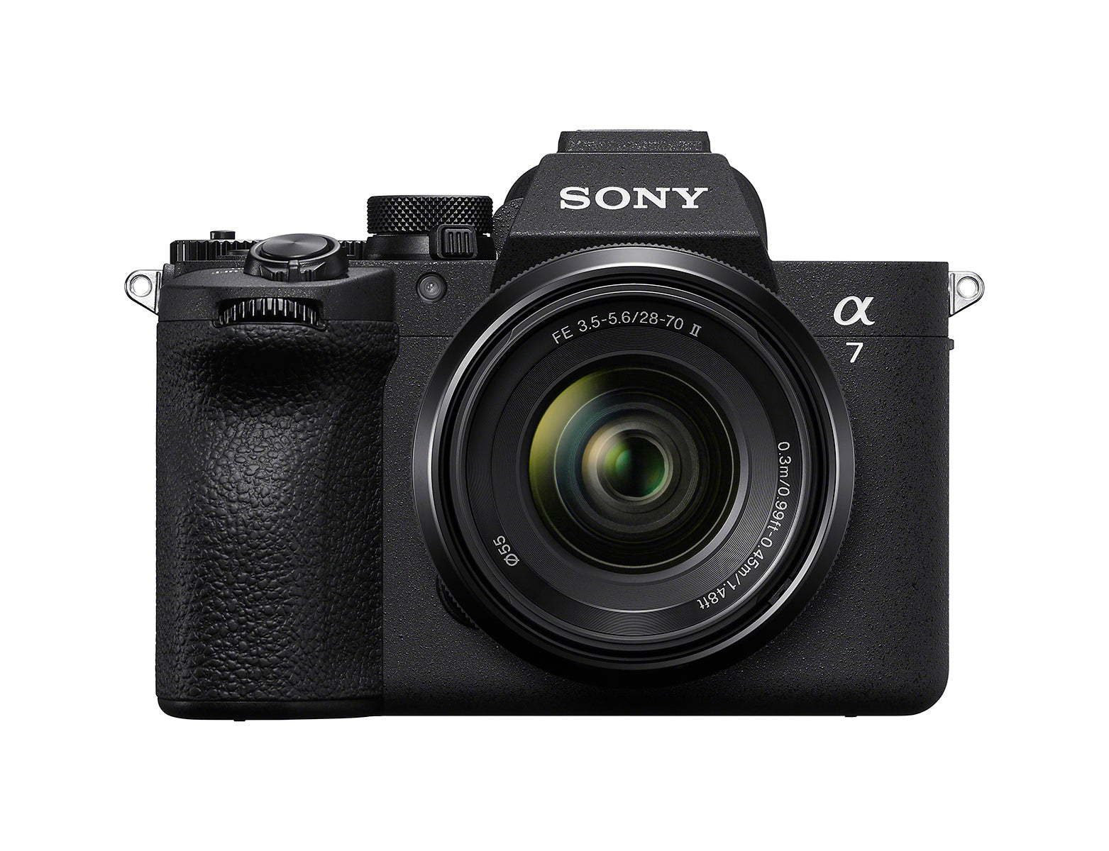 Sony Alpha a7 V with FE 28-70mm f3.5-5.6 OSS II Lens Kit Front Available at Pictureline