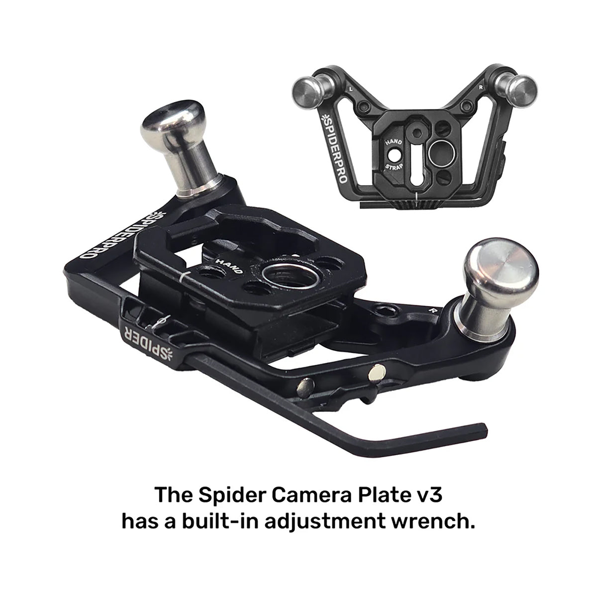 Spider Camera Holster SpiderPro Plate V3 - Left and Right Pin