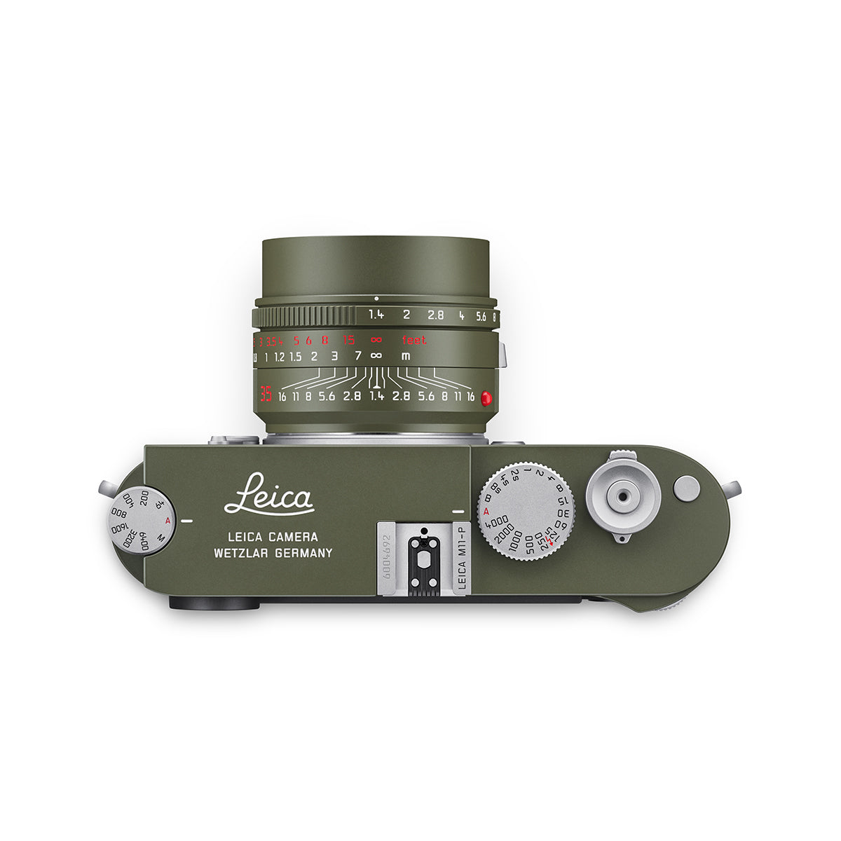 Leica 35mm f/1.4 Summilux-M ASPH Lens (Safari Green)