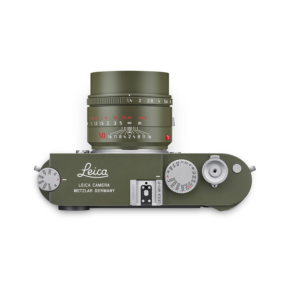 Leica 50mm f/1.4 Summilux-M ASPH Lens (Safari Green)