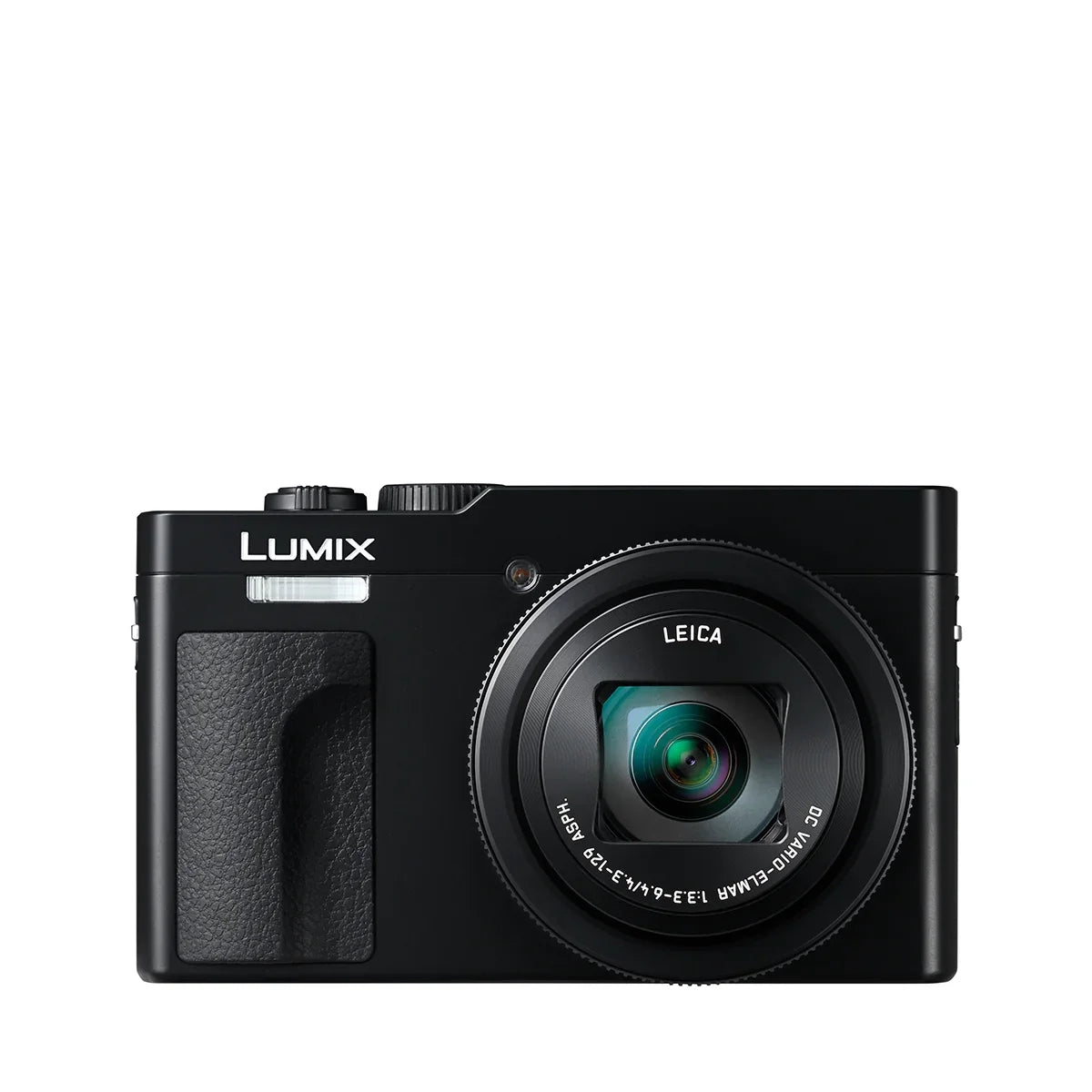 Panasonic Lumix DC-ZS99 Digital Camera in Black, front view