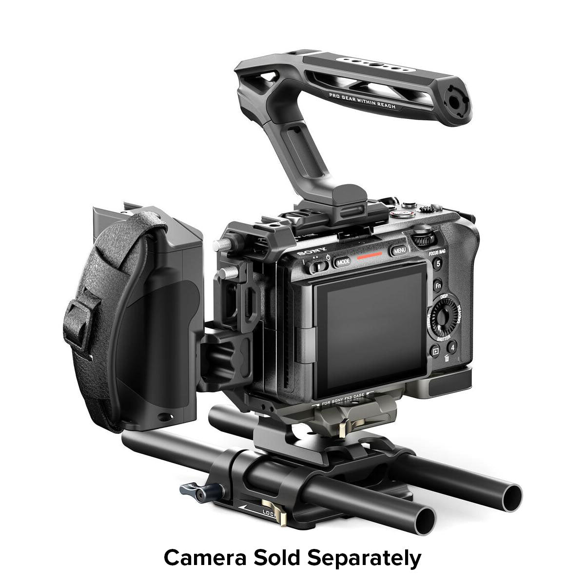 Tilta Camera Cage for Sony FX3/FX30 - Pro Kit V2 (Black)