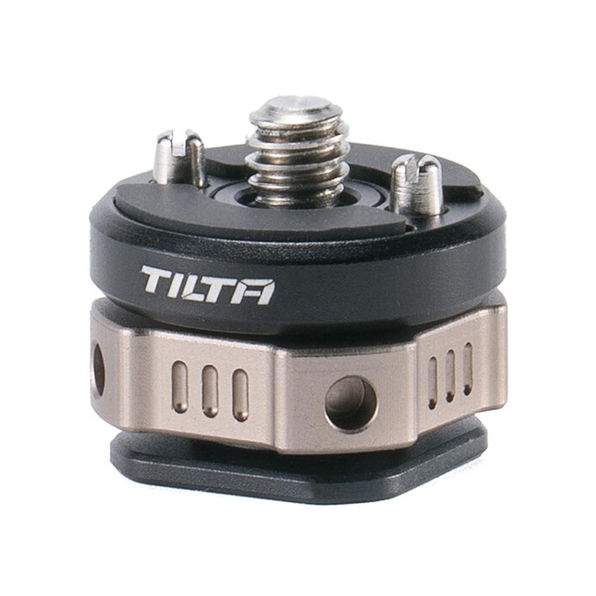 Tilta Cold Shoe Mounting Adapter Bracket with 1/4"-20 Anti-Twist V2