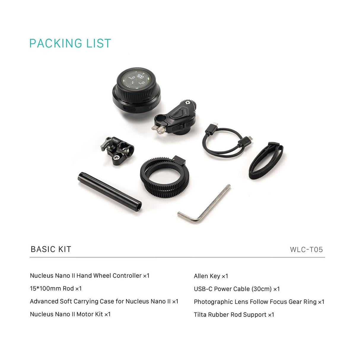 Tilta Nucleus Nano II Wireless Lens Control System