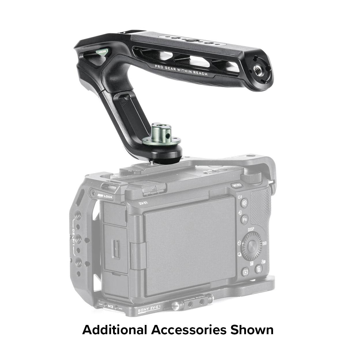 Tilta Xeno Top Handle with 1/4"-20 Locating Screw (Black)