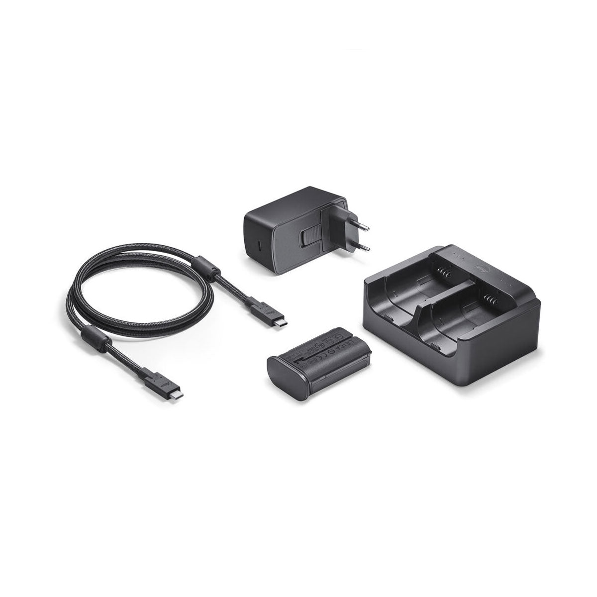 Leica USB-C Power Set w/ Dual Charger & BP-SCL6 Battery (SL, SL2/S, SL3/S, Q2, Q3/43)