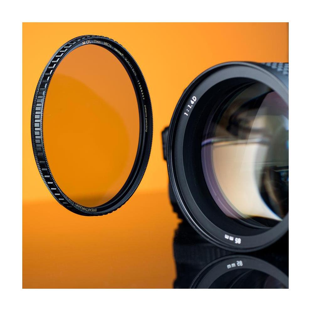 Breakthrough Photography 77mm 3-Stop Dark Circular Polarizer Filter