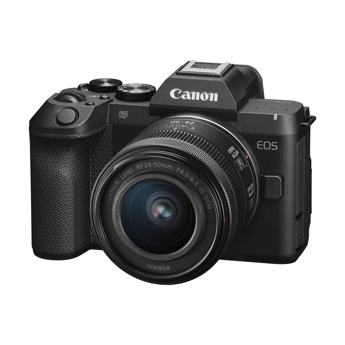 Canon EOS R8 Mark II Mirrorless Camera with RF 24-50mm f/4.5-6.3 IS STM Lens — kit view