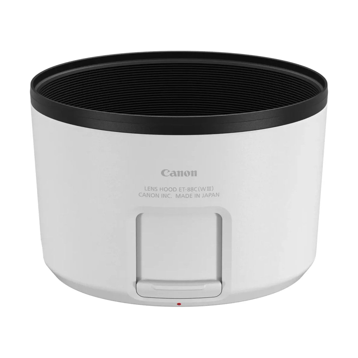 Canon ET-88C (WIII) Lens Hood (White) for RF 70-200mm USM Z — front view