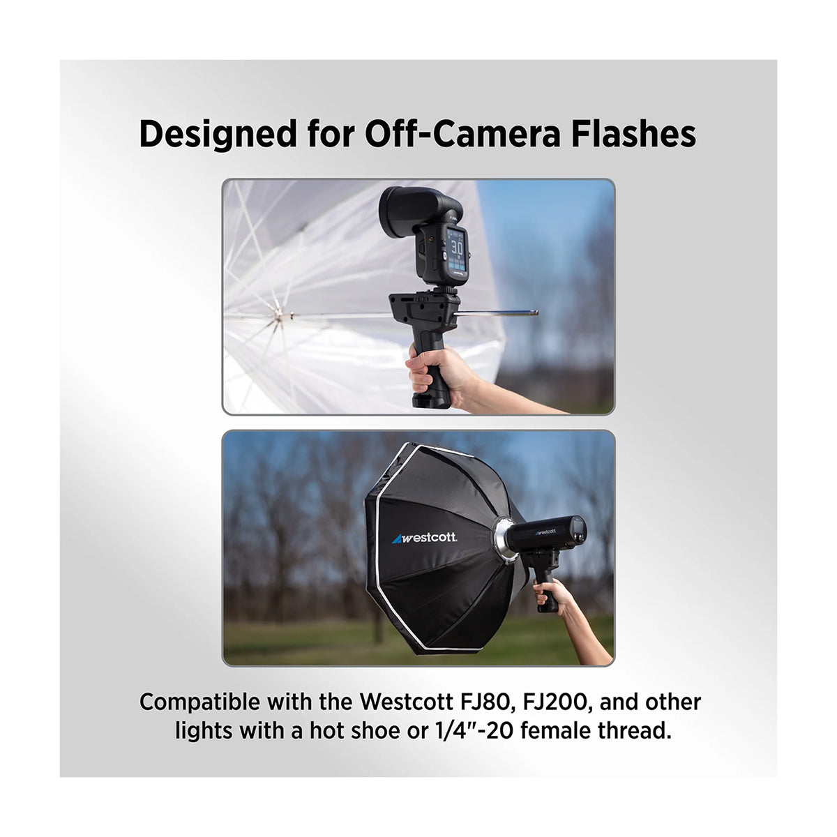 Westcott ProGrip 2 Handheld Off-Camera Flash Mount