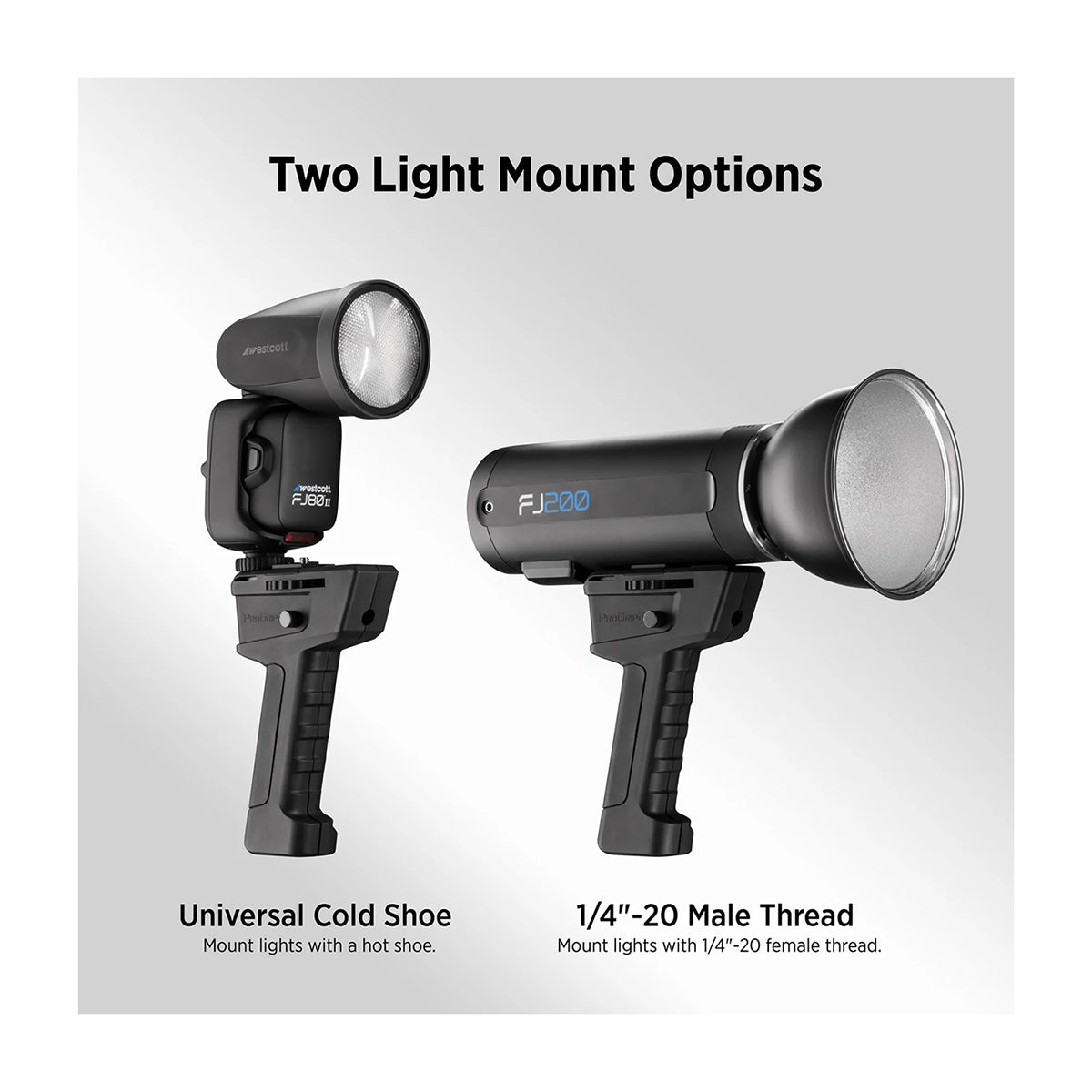 Westcott ProGrip 2 Handheld Off-Camera Flash Mount
