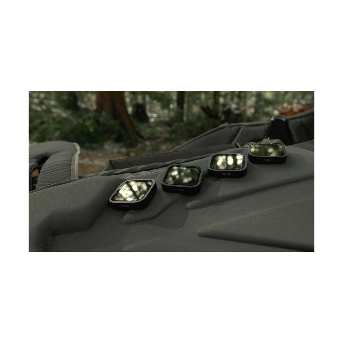 GoPro ND Filter 4-Pack for Mission 1 Cameras — four filters arranged on case view