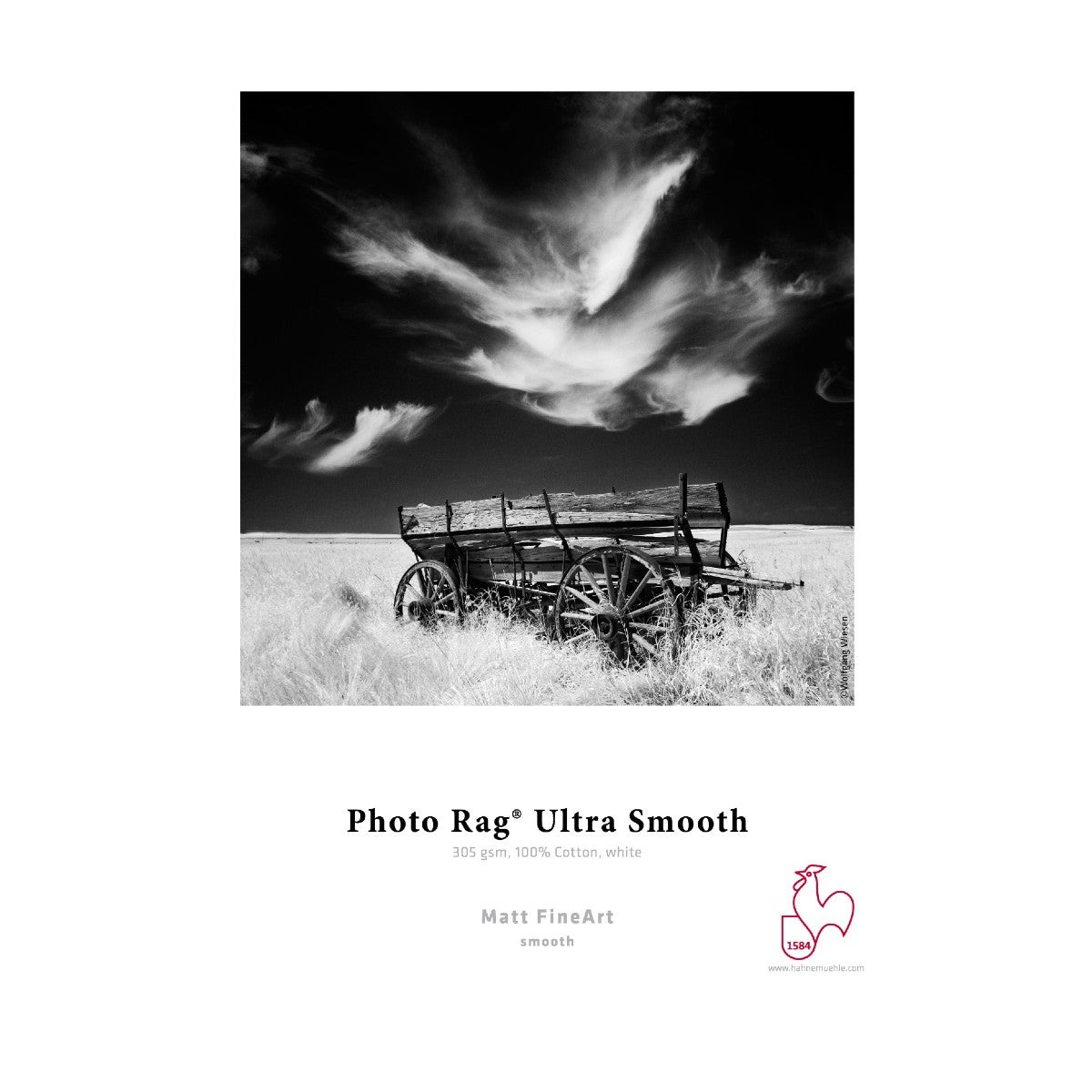 Hahnemuhle Photo Rag Ultra Smooth 305 8.5x11 25 Sheets