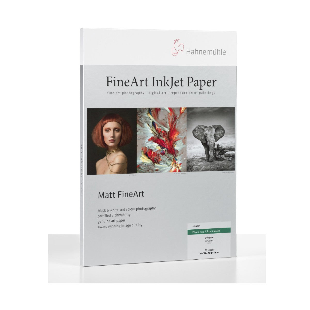 Hahnemuhle Photo Rag Ultra Smooth 305 8.5x11 25 Sheets