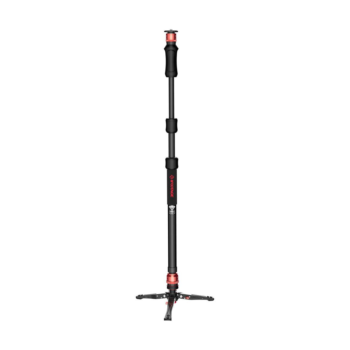 iFootage Cobra 3 4-Section Aluminum Monopod with Mini Tripod Base