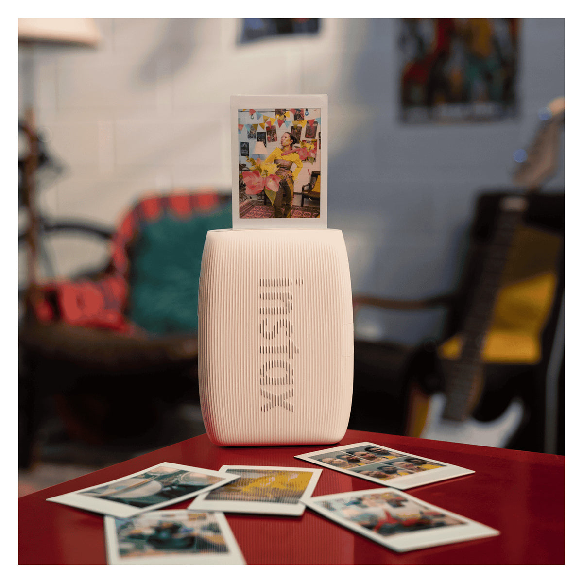 Fujifilm INSTAX Mini Link 3 Smartphone Printer (Clay White)