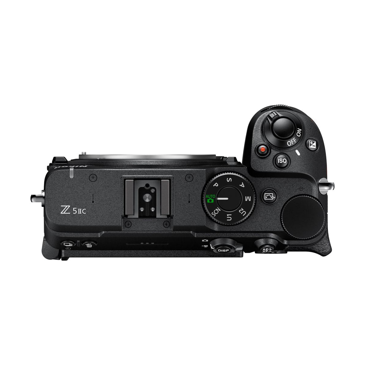 Nikon Z5 IIC Mirrorless Camera Body (Black) — top view