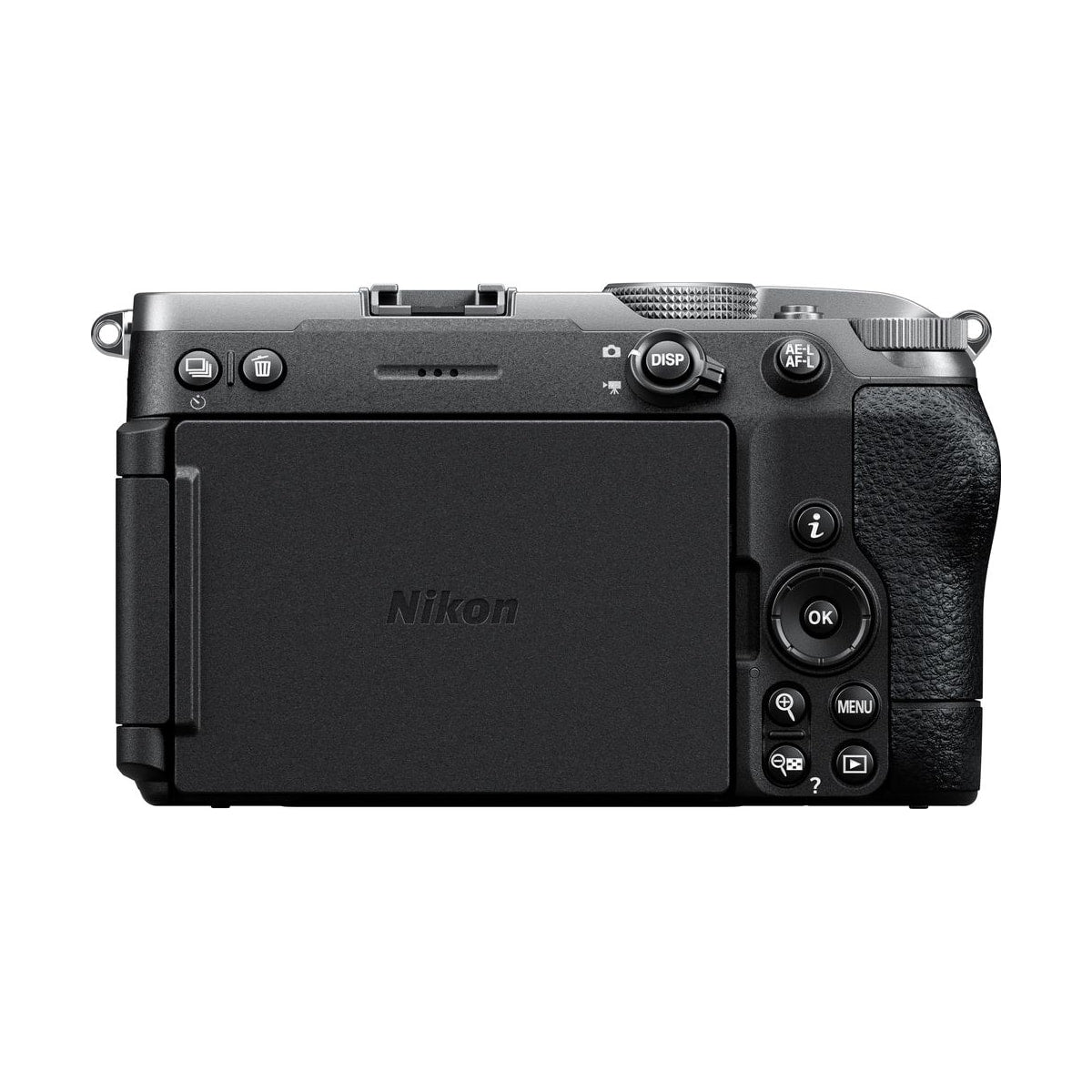 Nikon Z5 IIC Mirrorless Camera Body (Silver) — back view