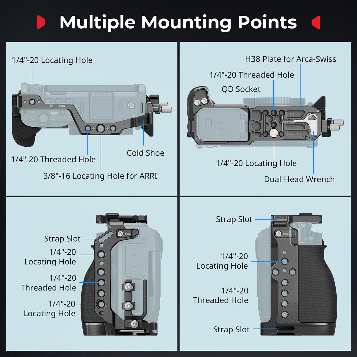 SmallRig Cage for Nikon ZR Camera