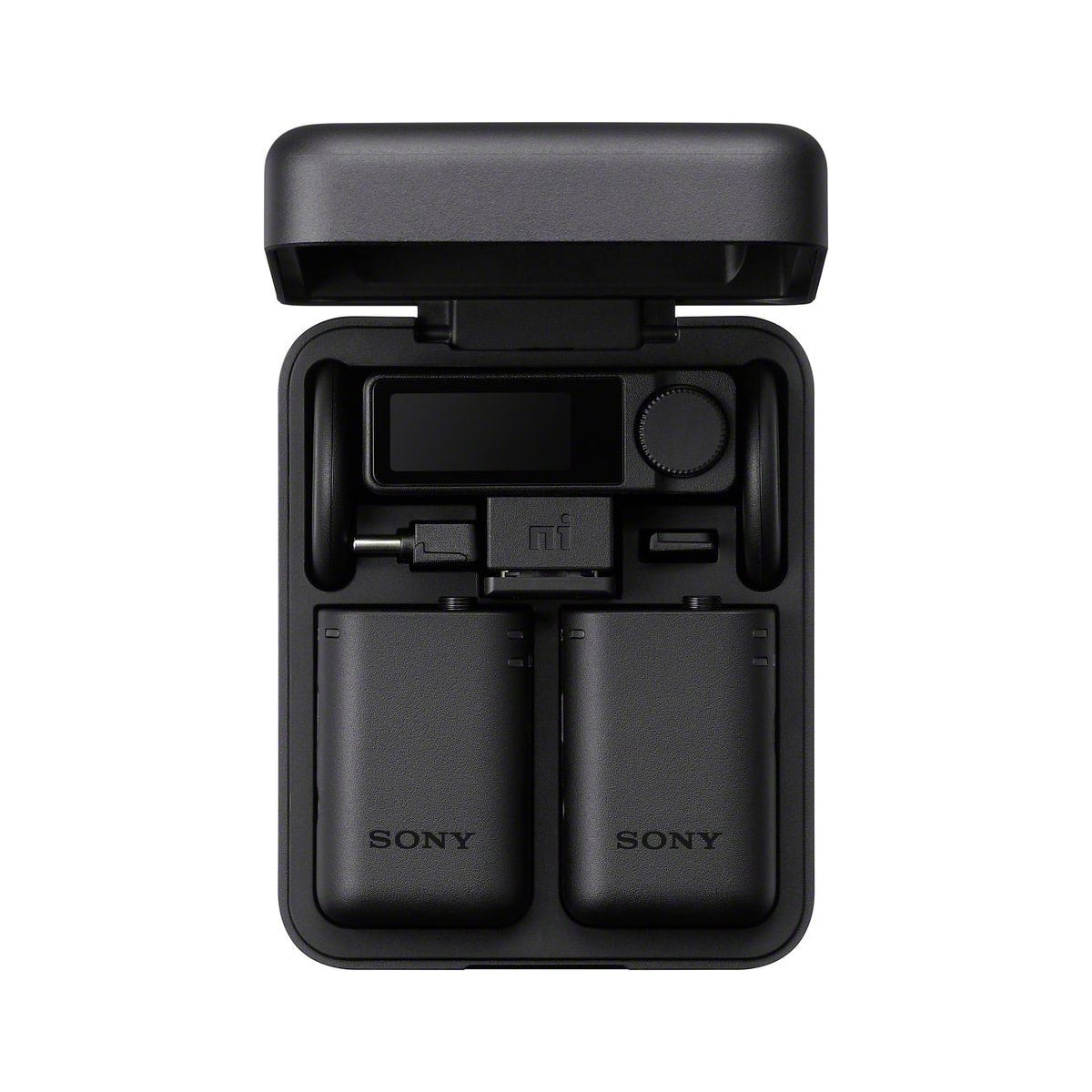 Sony ECM-W5 Wireless Microphone Kit — top view