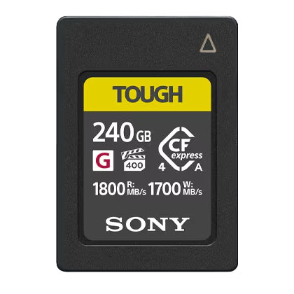 Sony 240GB CFexpress 4.0 Type A TOUGH Memory Card (VPG 400)
