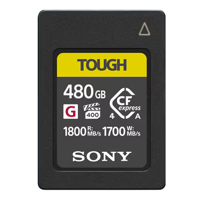 Sony 480GB CFexpress 4.0 Type A TOUGH Memory Card (VPG 400)