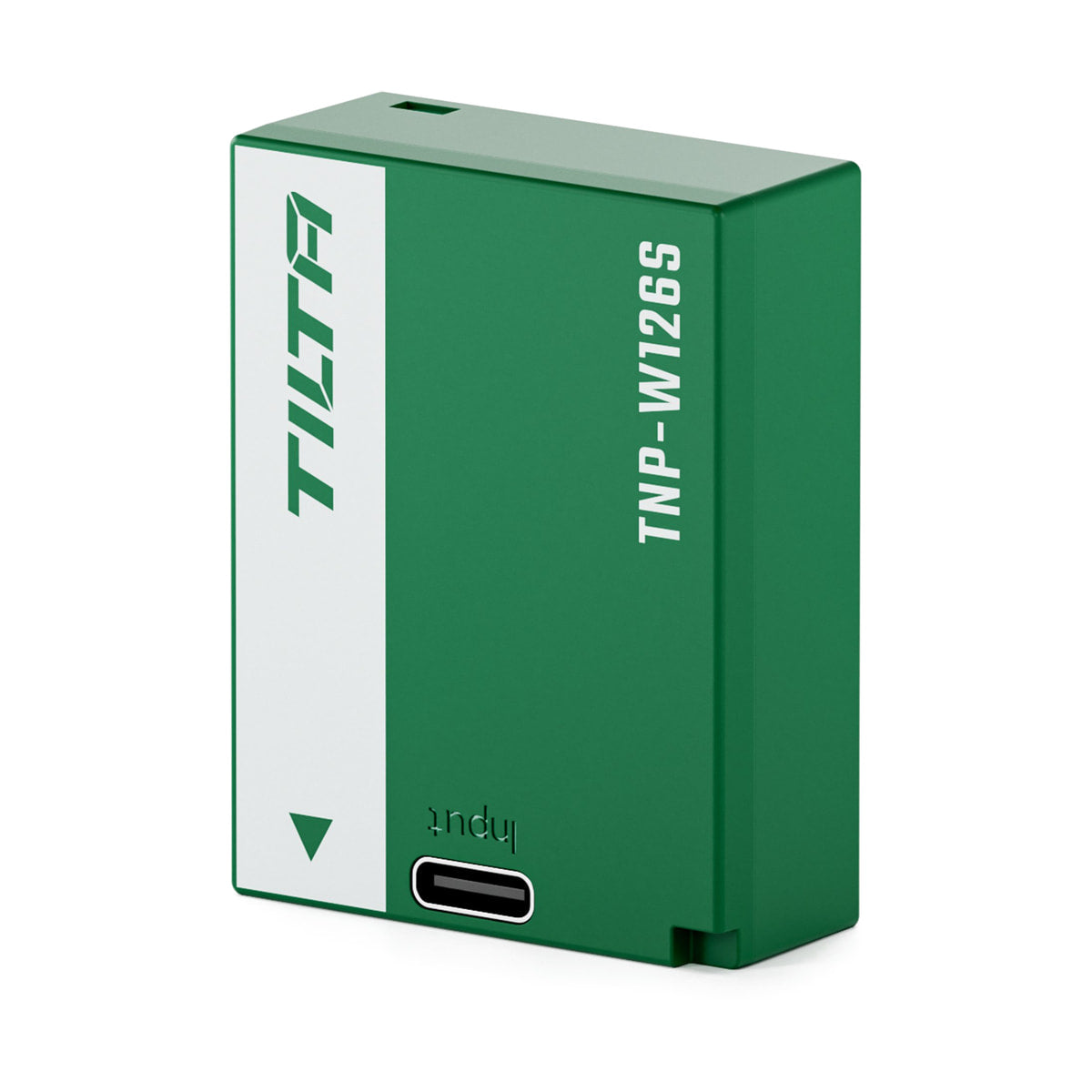 Tilta NP-W126S Battery with USB-C Charging (1050mAh) — front usb c port view view