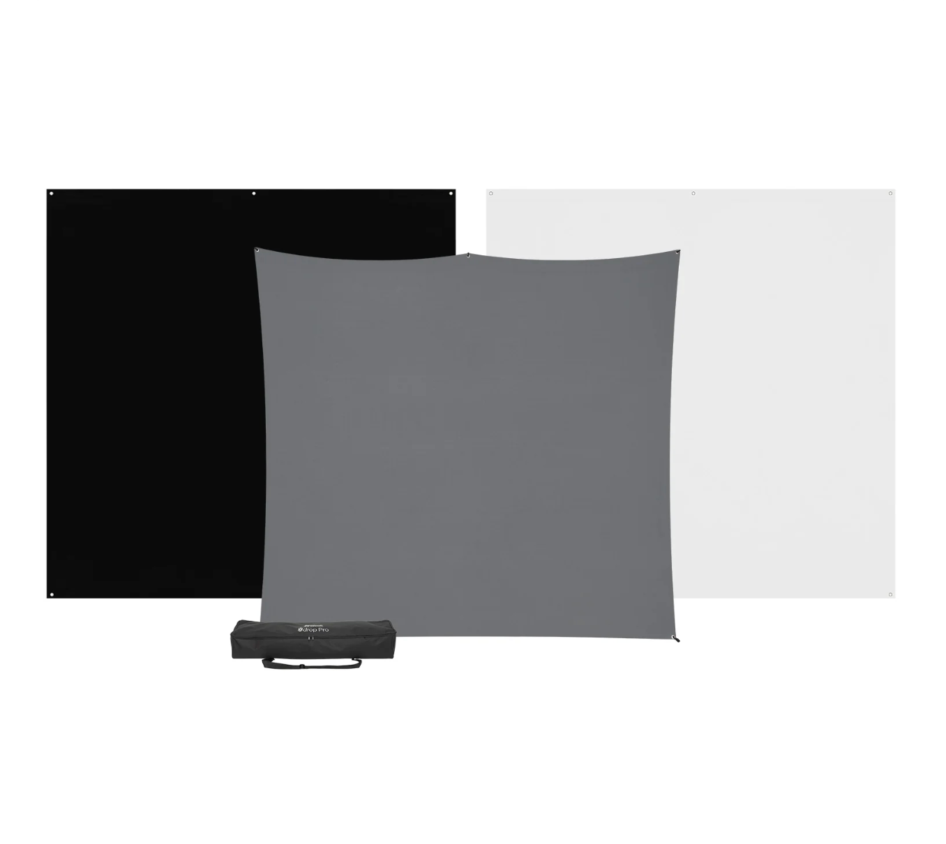Westcott X-Drop Pro 3-Pack Backdrop Kit (8' x 8')