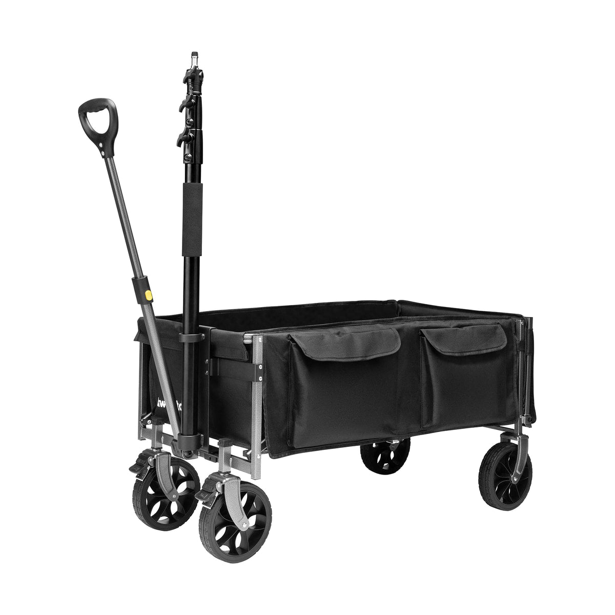 Westcott Photography Wagon — studio front angle view with boom pole mounted view