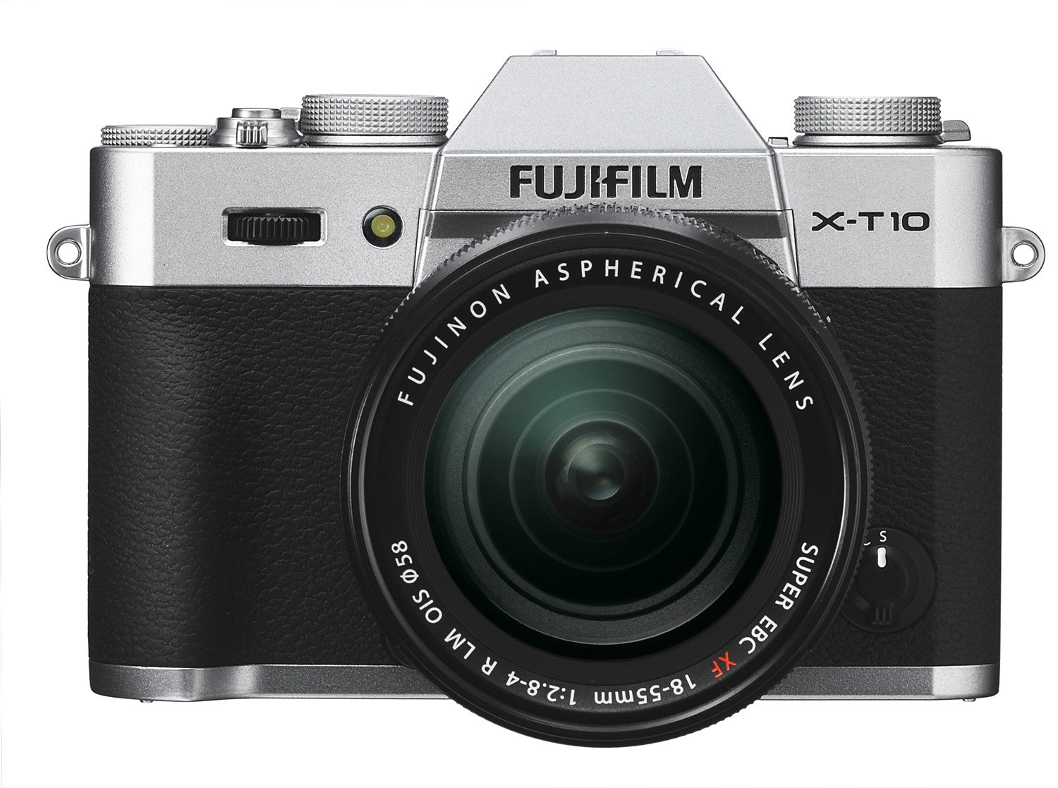 Fujifilm X-T10 Mirrorless Digital Camera with 18-55mm Lens (Silver), discontinued, Fujifilm - Pictureline - 1