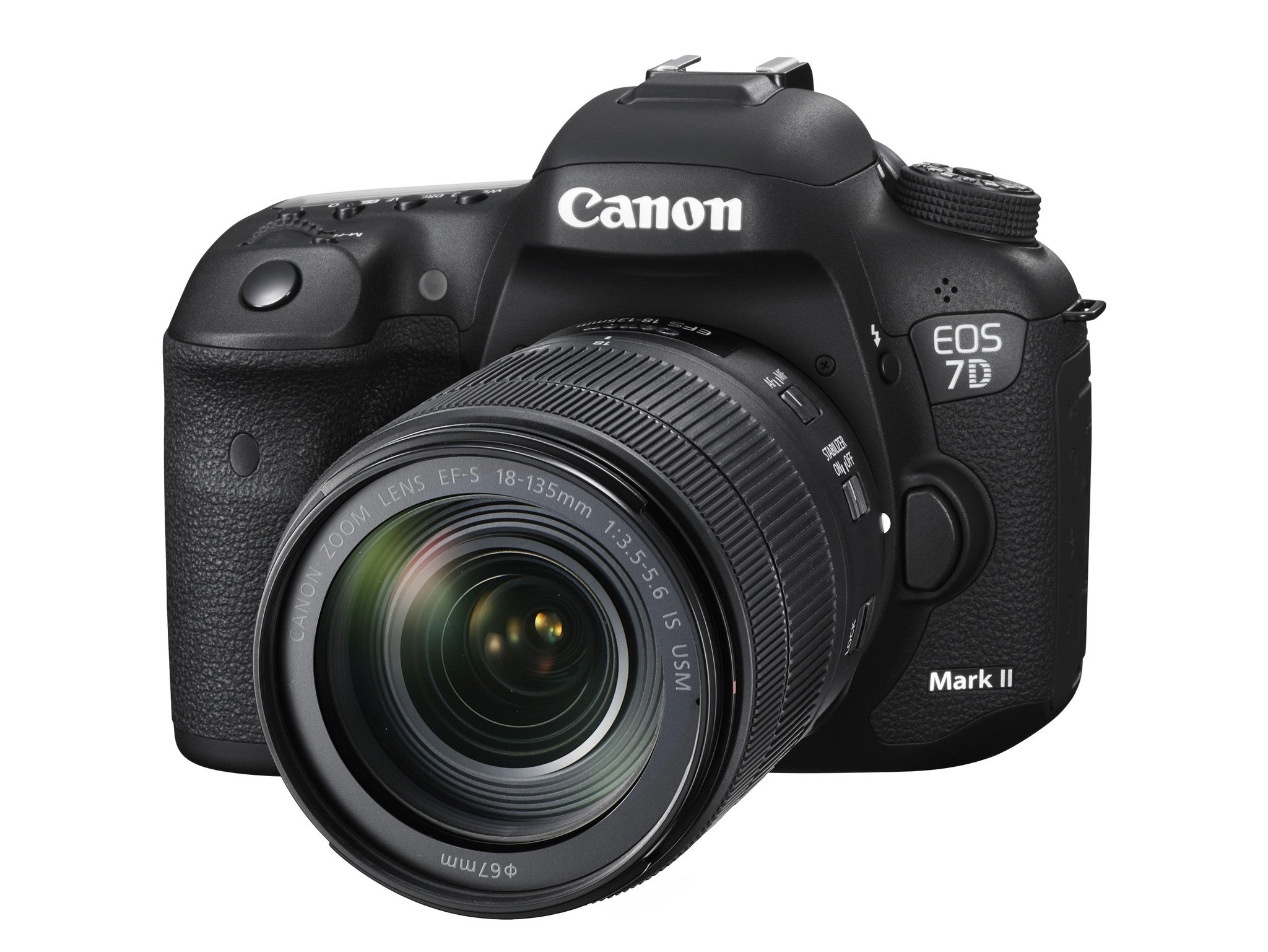 Canon EOS 7D Mark II EF-S 18-135mm f/3.5-5.6 IS USM Digital SLR Camera Wi-Fi Adapter Kit, camera dslr cameras, Canon - Pictureline - 1