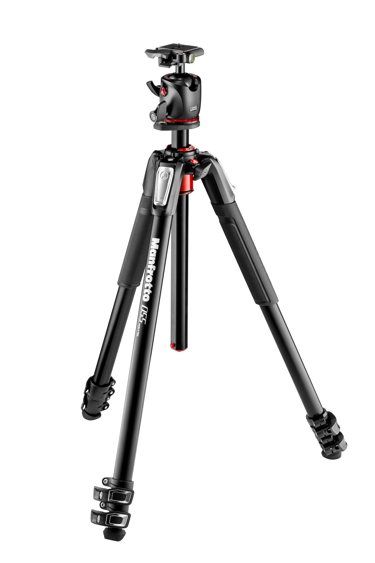 Manfrotto MK055XPRO3-BHQ2 Alu 3 Section Tripod w/Ball Head, tripods photo tripods, Manfrotto - Pictureline 