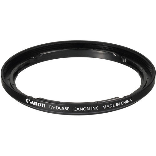 Canon FA-DC58E Filter Adapter for G1X Mark II, lenses filter adapters, Canon - Pictureline