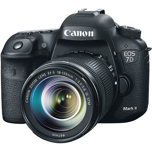 Canon EOS 7D Mark II Kit with 18-135mm STM f/3.5-5.6 Lens, camera dslr cameras, Canon - Pictureline - 1