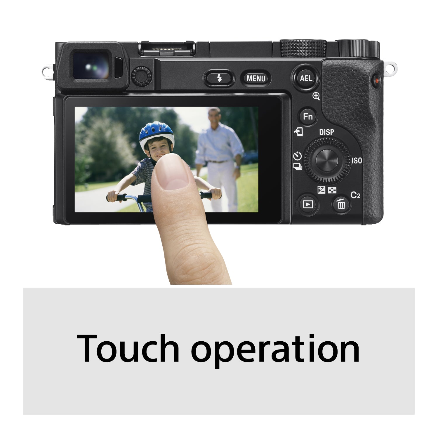 Sony Alpha a6100 Mirrorless Digital Camera with E-Mount 16-50mm Lens