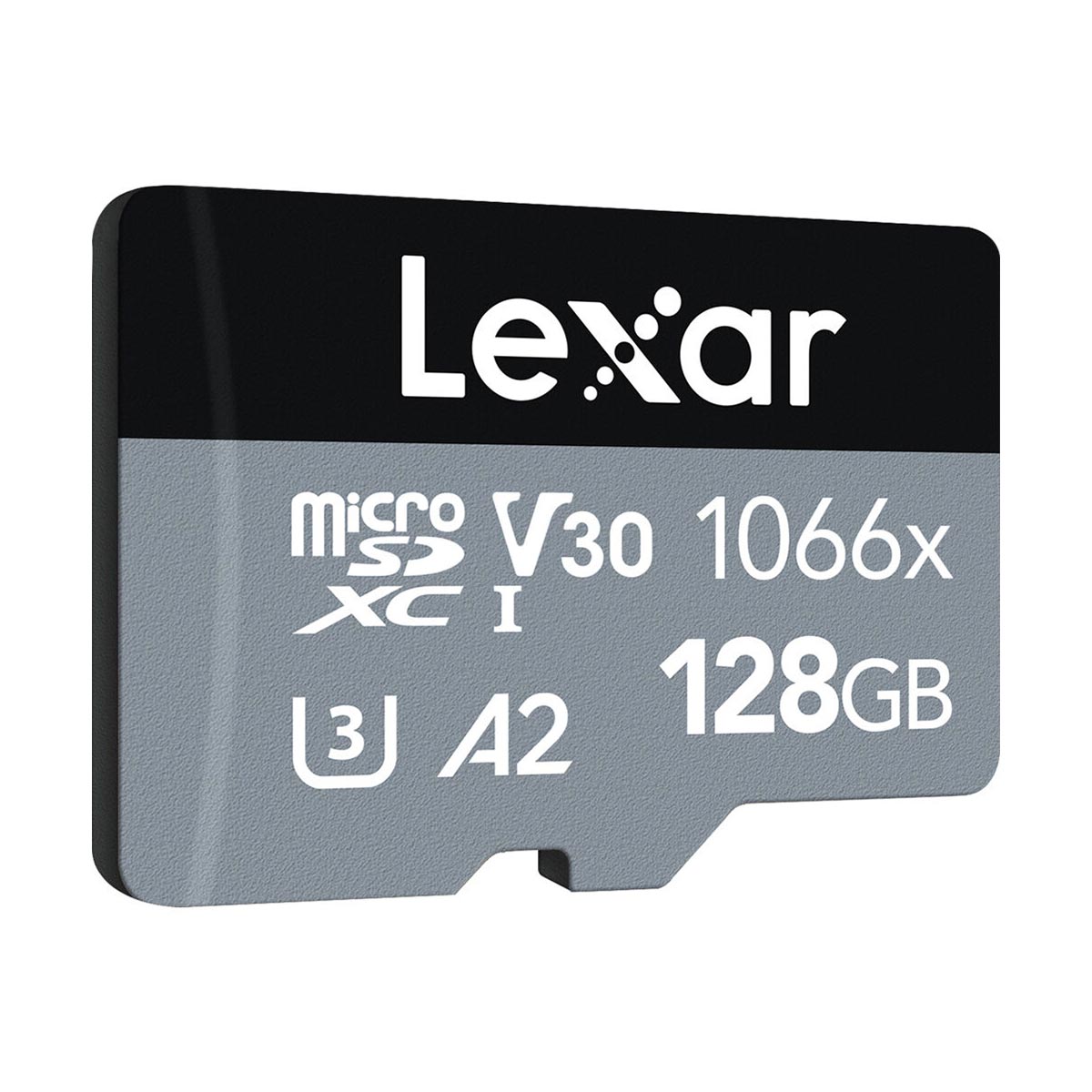 Lexar 128GB Professional 1066x UHS-I microSDXC (V30) Memory Card with SD Adapter
