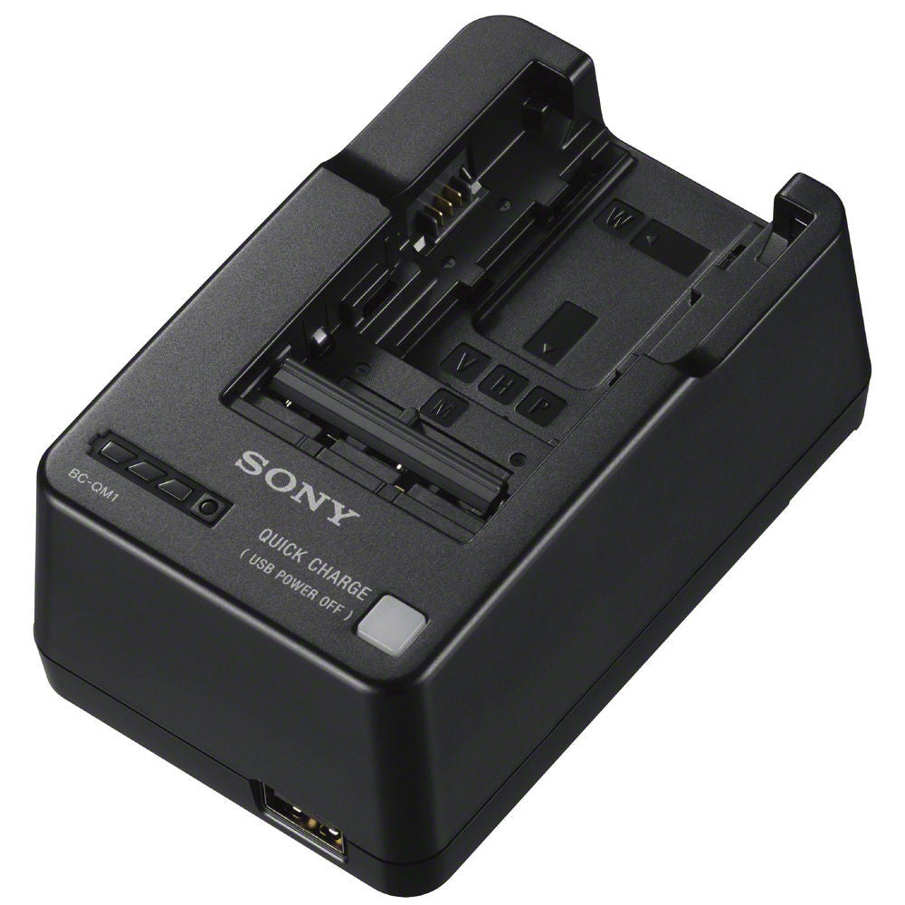 Sony BCQM1 Power Adapter & Battery Charger for NPFW50, camera batteries & chargers, Sony - Pictureline 