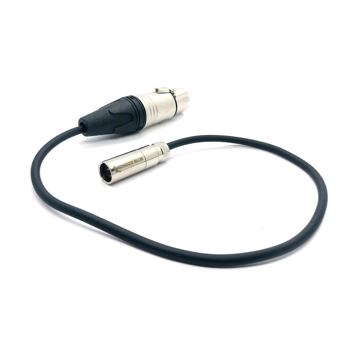 Kondor Blue 16” Mini XLR to XLR for BMPCC 4K/6K and C70/C80 (Black)