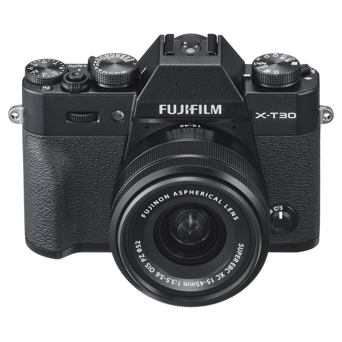 Fujifilm X-T30 Mirrorless Body with XC 15-45mm PZ Lens Kit (Black)