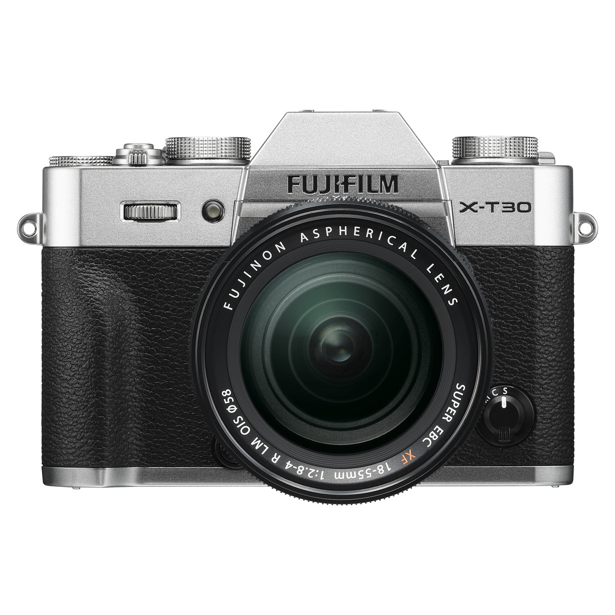 Fujifilm X-T30 Mirrorless Body with XF 18-55mm Lens Kit (Silver)