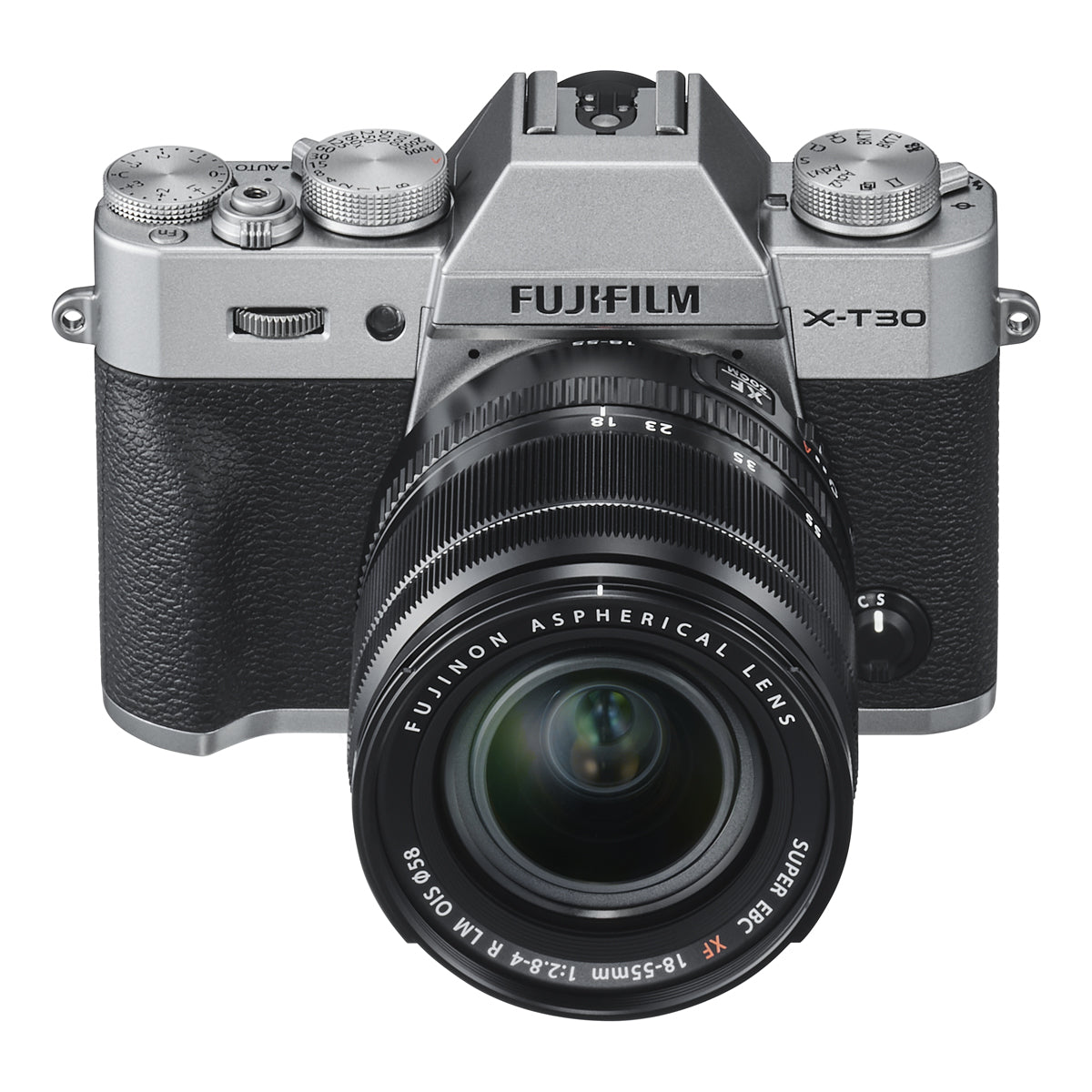 Fujifilm X-T30 Mirrorless Body with XF 18-55mm Lens Kit (Silver)