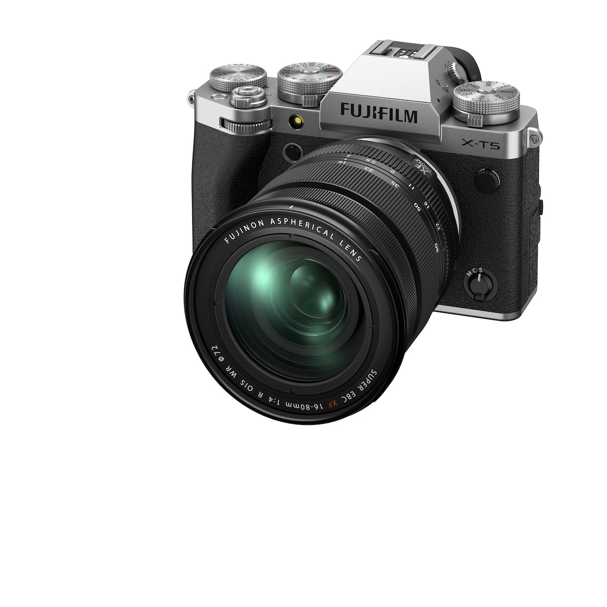 Fujifilm X-T5 Digital Camera w/16-80mm Lens (Silver)