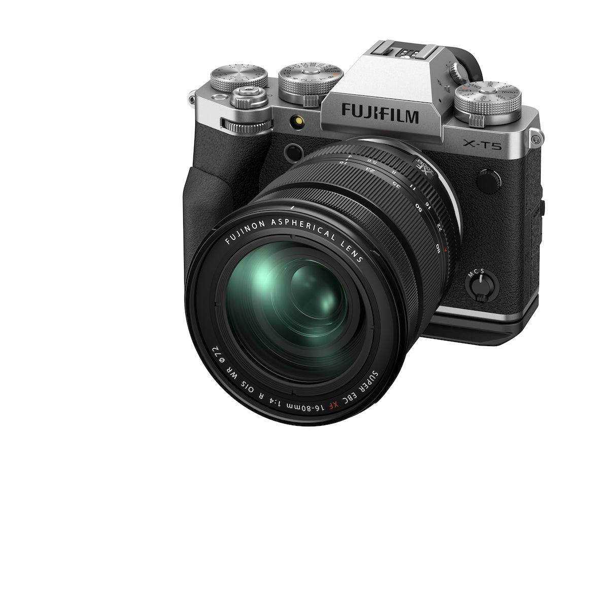 Fujifilm X-T5 Digital Camera w/16-80mm Lens (Silver)