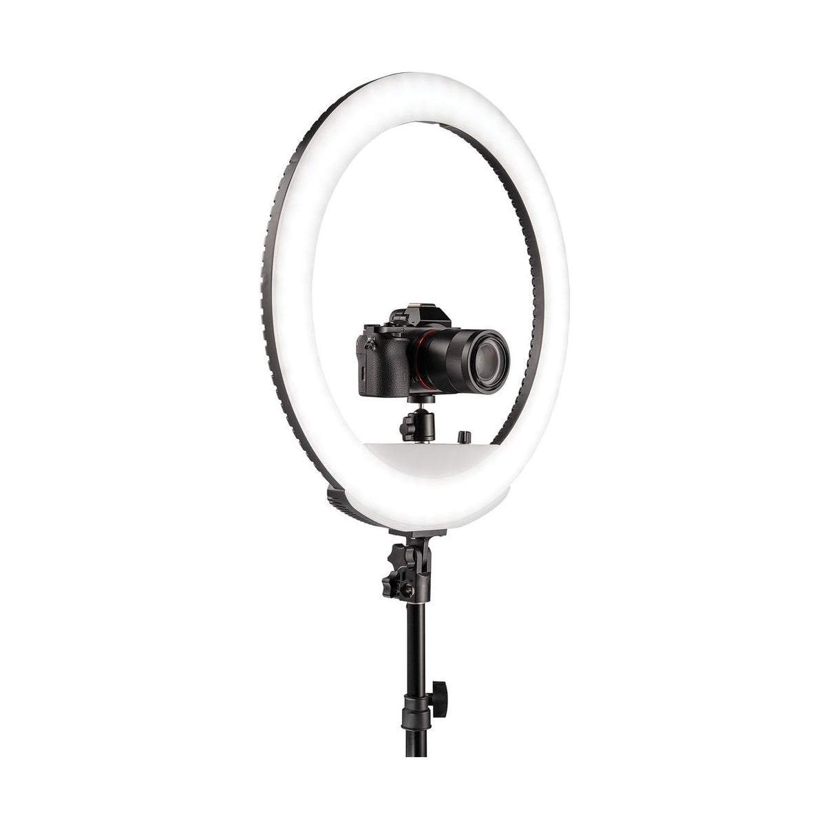 Westcott 18” Bi-Color LED Ring Light Kit with Batteries and Stand