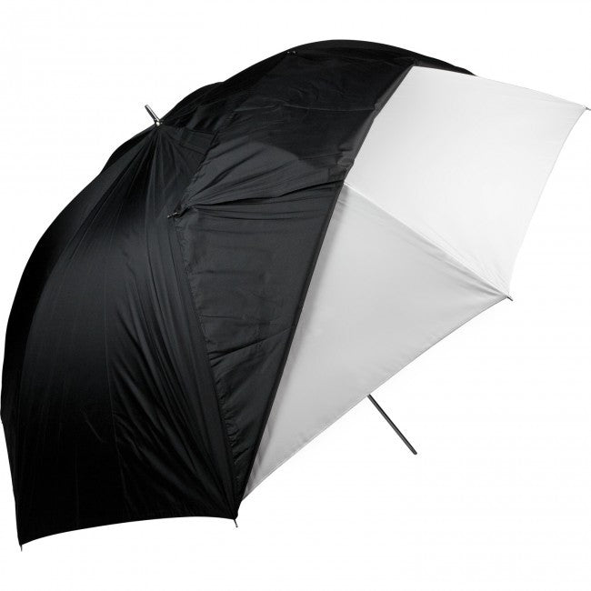 Westcott 60" Optical White Satin with Removable Black Cover Umbrella, lighting umbrellas, Westcott - Pictureline - 1